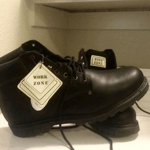 Steel toe boots